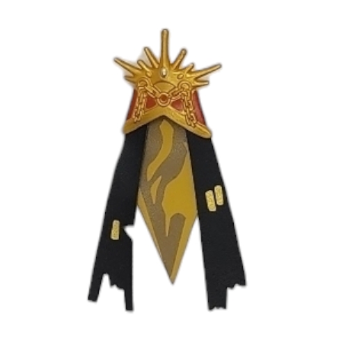 Radiant Mantle Back Bling Jazwares Fortnite Action Figure