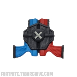 Twin Crossfire Back Bling Jazwares Fortnite Action Figure