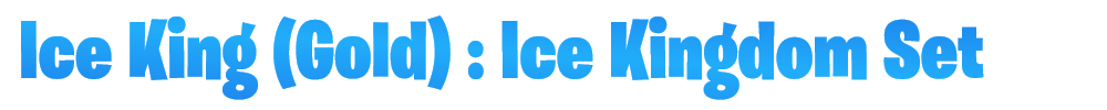 Ice King Jazwares Fortnite Action Figure