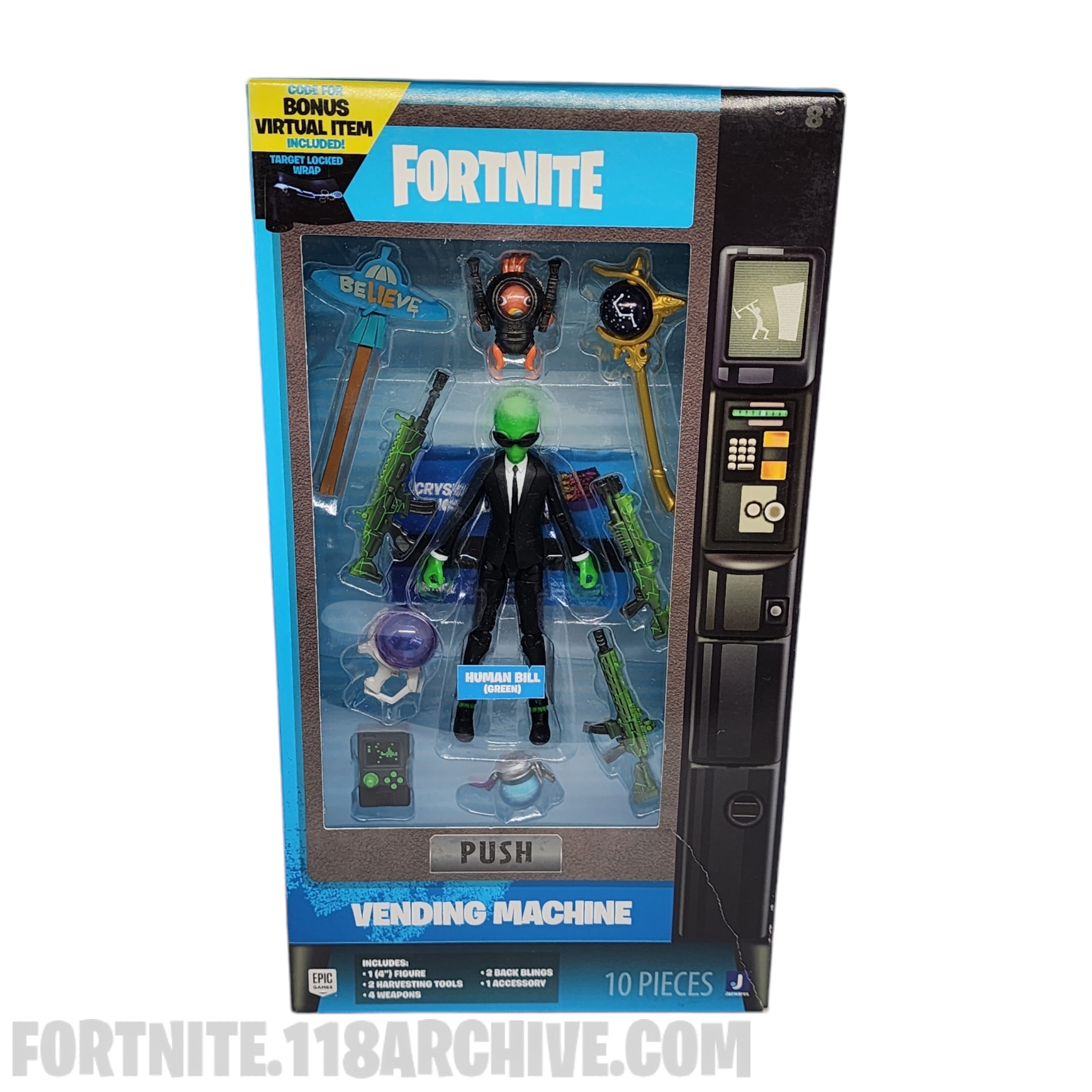 Human Bill Jazwares Fortnite Action Figure