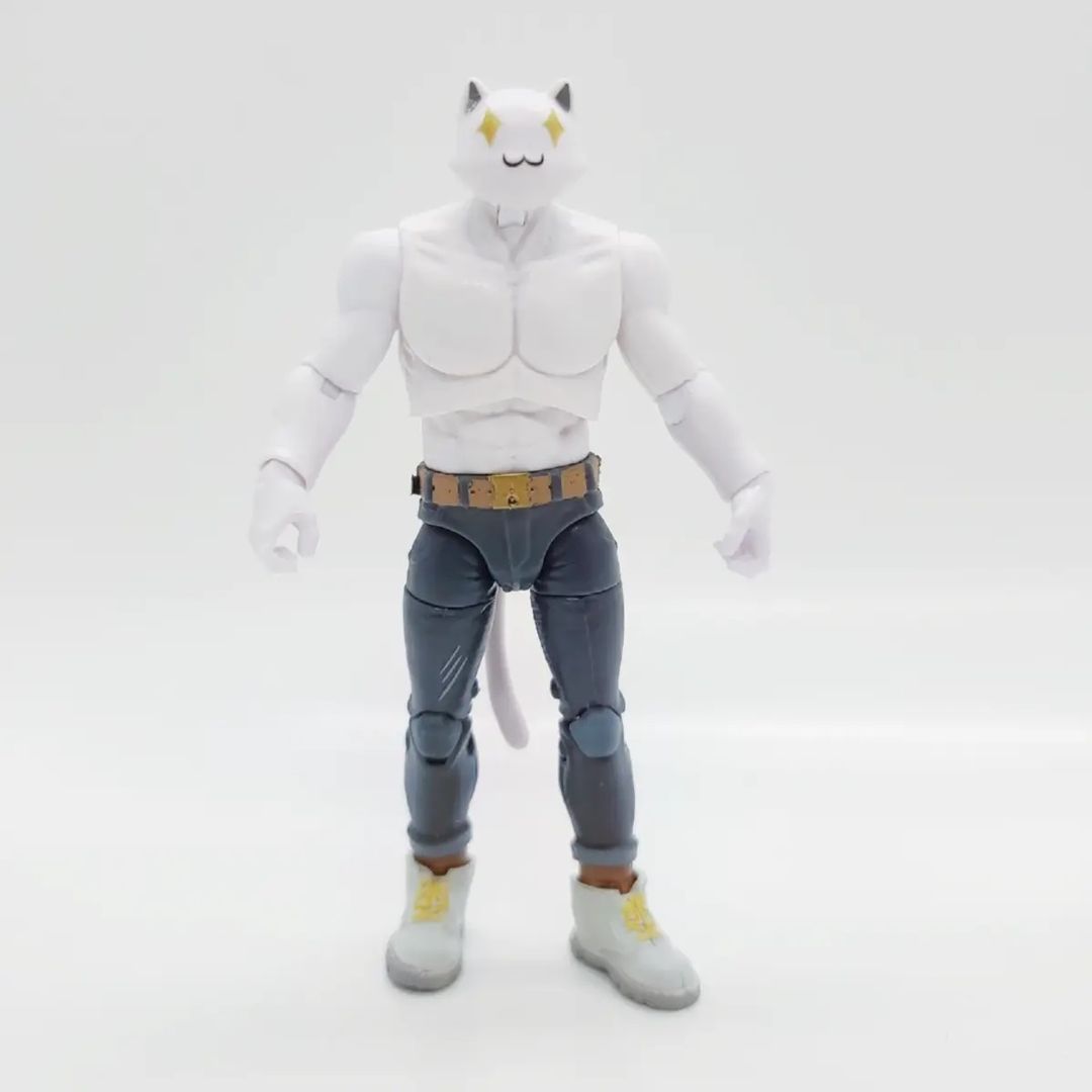 Meowscles Ghost Jazwares Fortnite Action Figure
