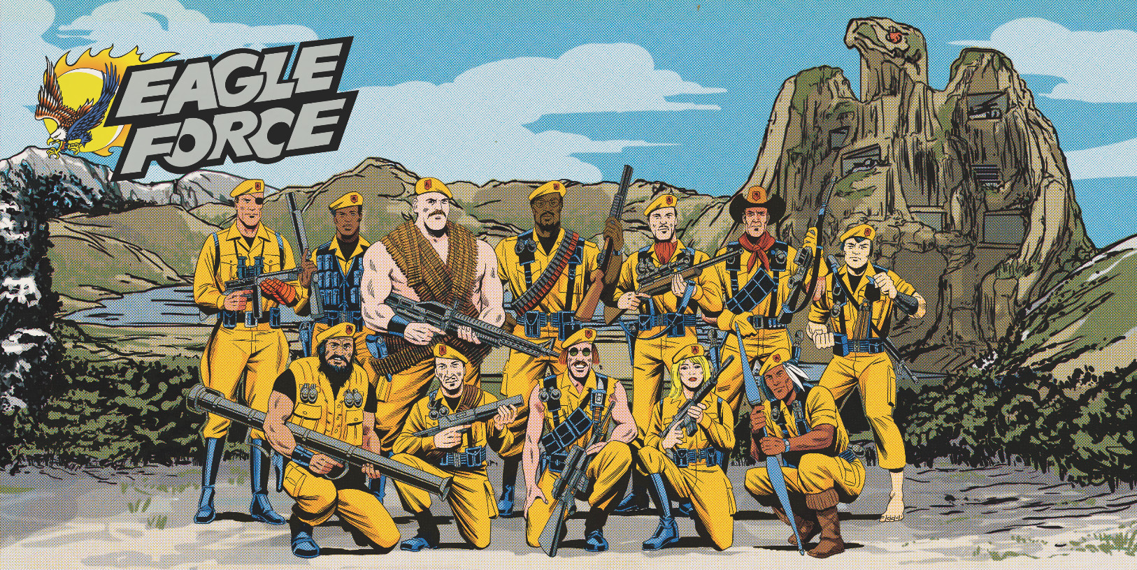 Eagle Force 1981-1987 Team