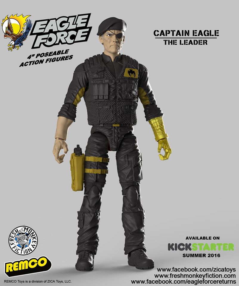 Captain Eagle Eagle Force Action Figure