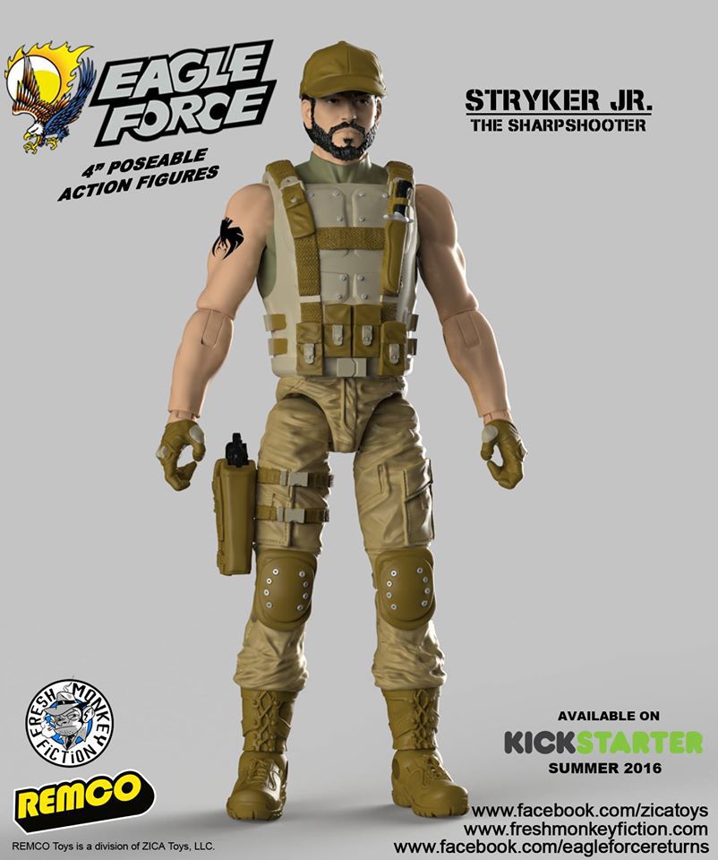 Stryker Eagle Force Action Figure