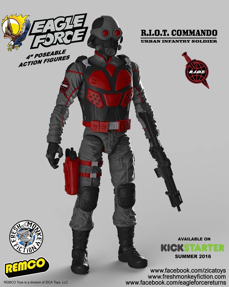 R.I.O.T. Commando Action Figure