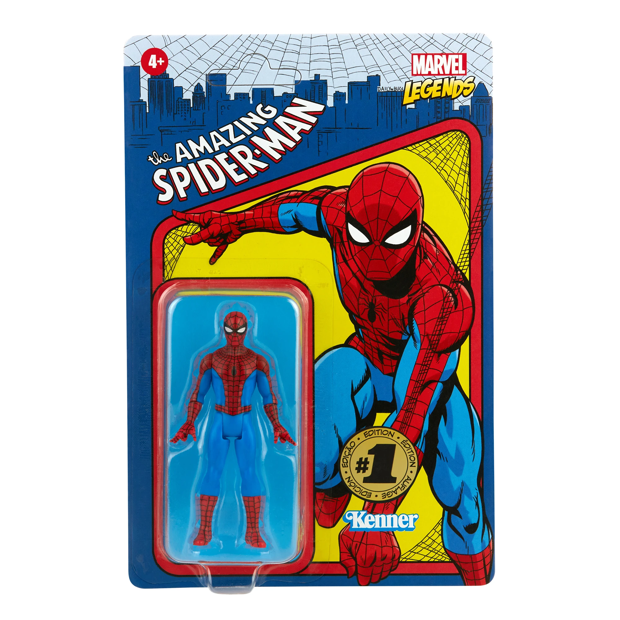 Marvel Legends Retro 3.75 Kenner Spiderman Action Figure