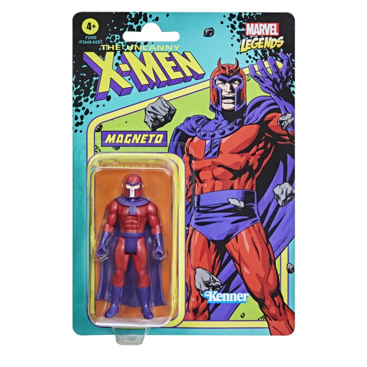 Marvel Legends Retro 3.75 Kenner Magneto Action Figure