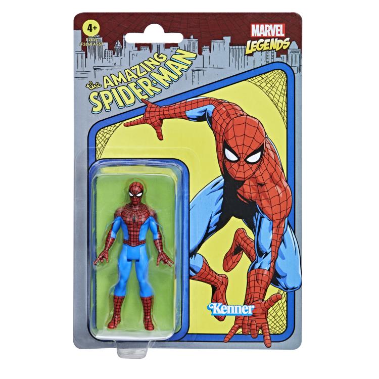 Marvel Legends Retro 3.75 Kenner Spiderman Action Figure