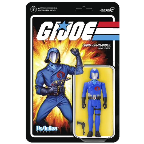 G.I. Joe ReAction Cobra Commander Figure